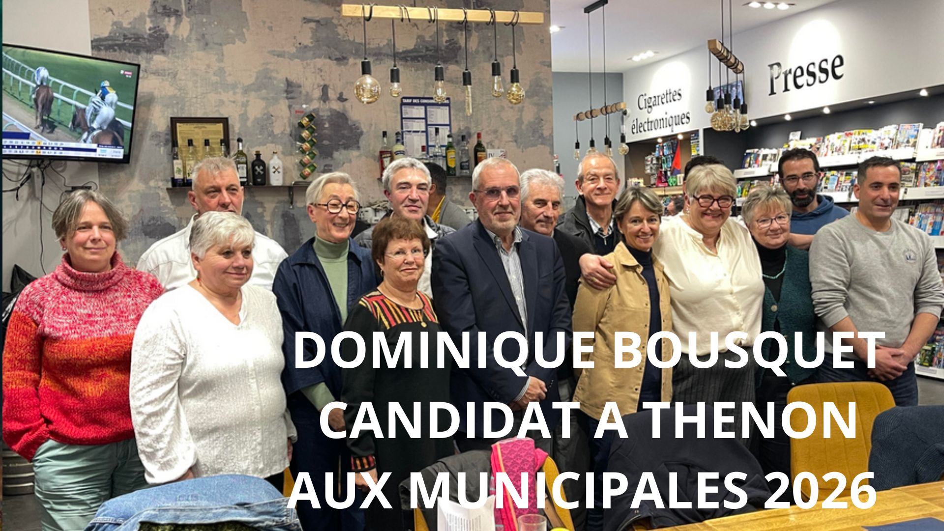 Thenon Dominique Bousquet candidat aux municipales à Thenon – EWANEWS